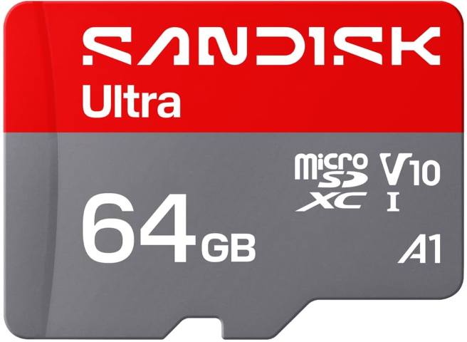 Microsd card commonly used with raspberry pi storage