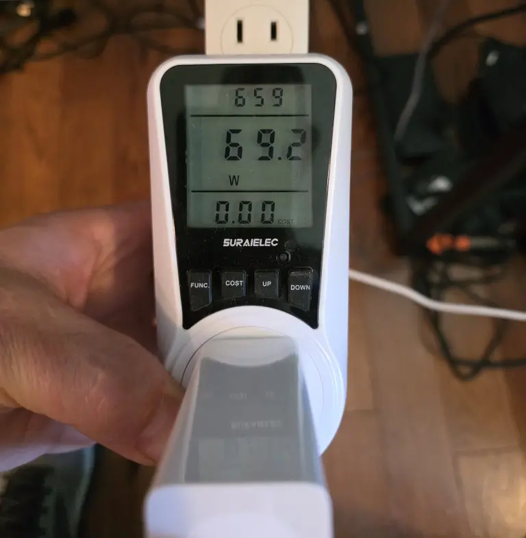 Power draw reading in the home lab