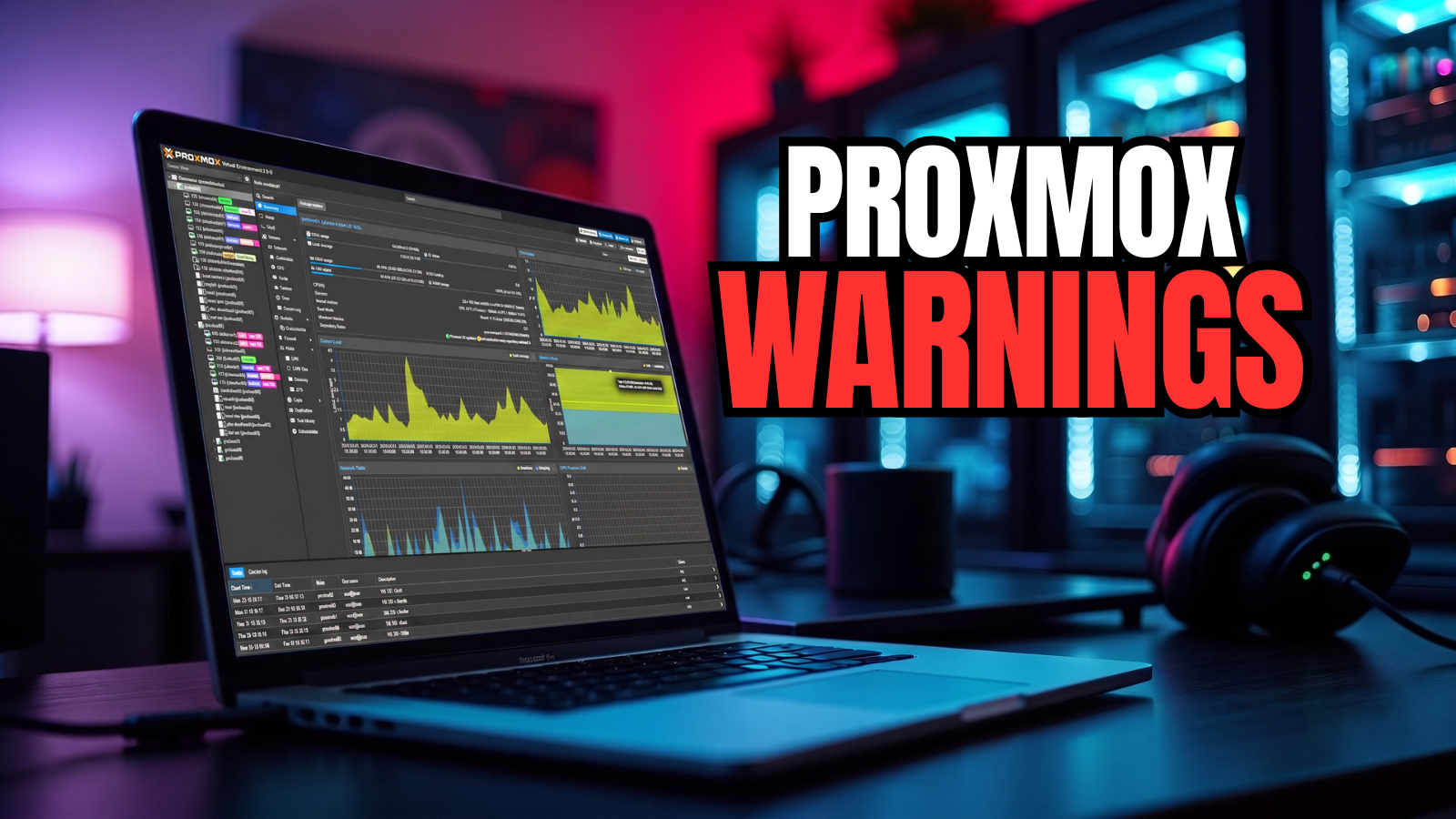 Proxmox warnings