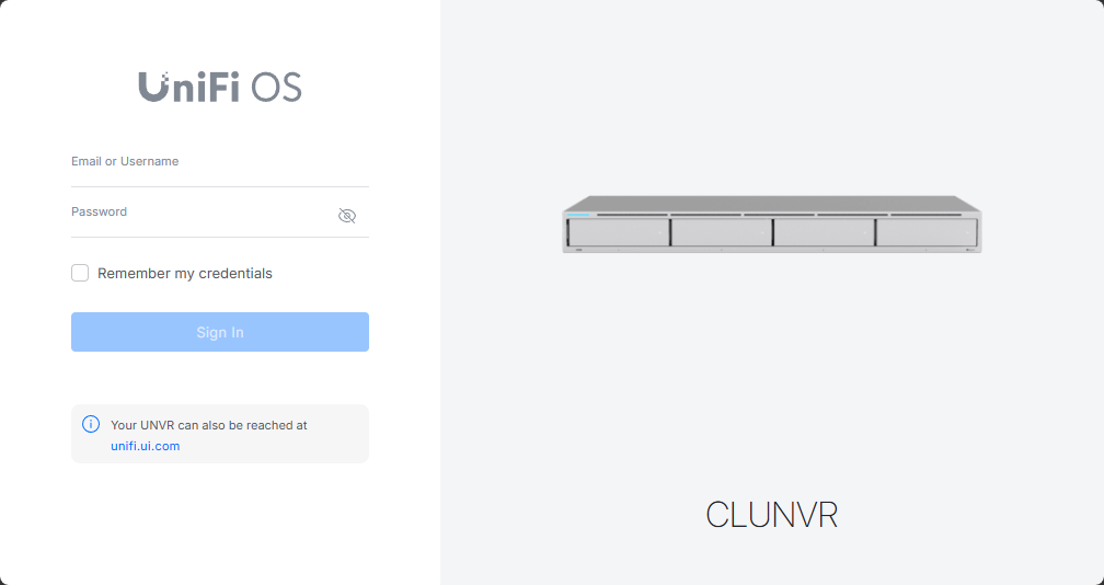 Unifi protect appliance runs my cameras in the home lab