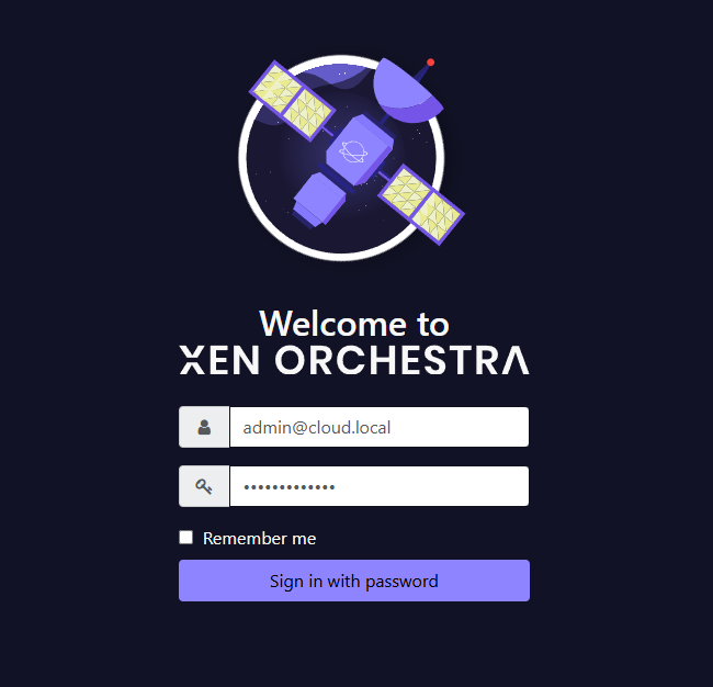 Xen orcxhestra management platform for xcp ng