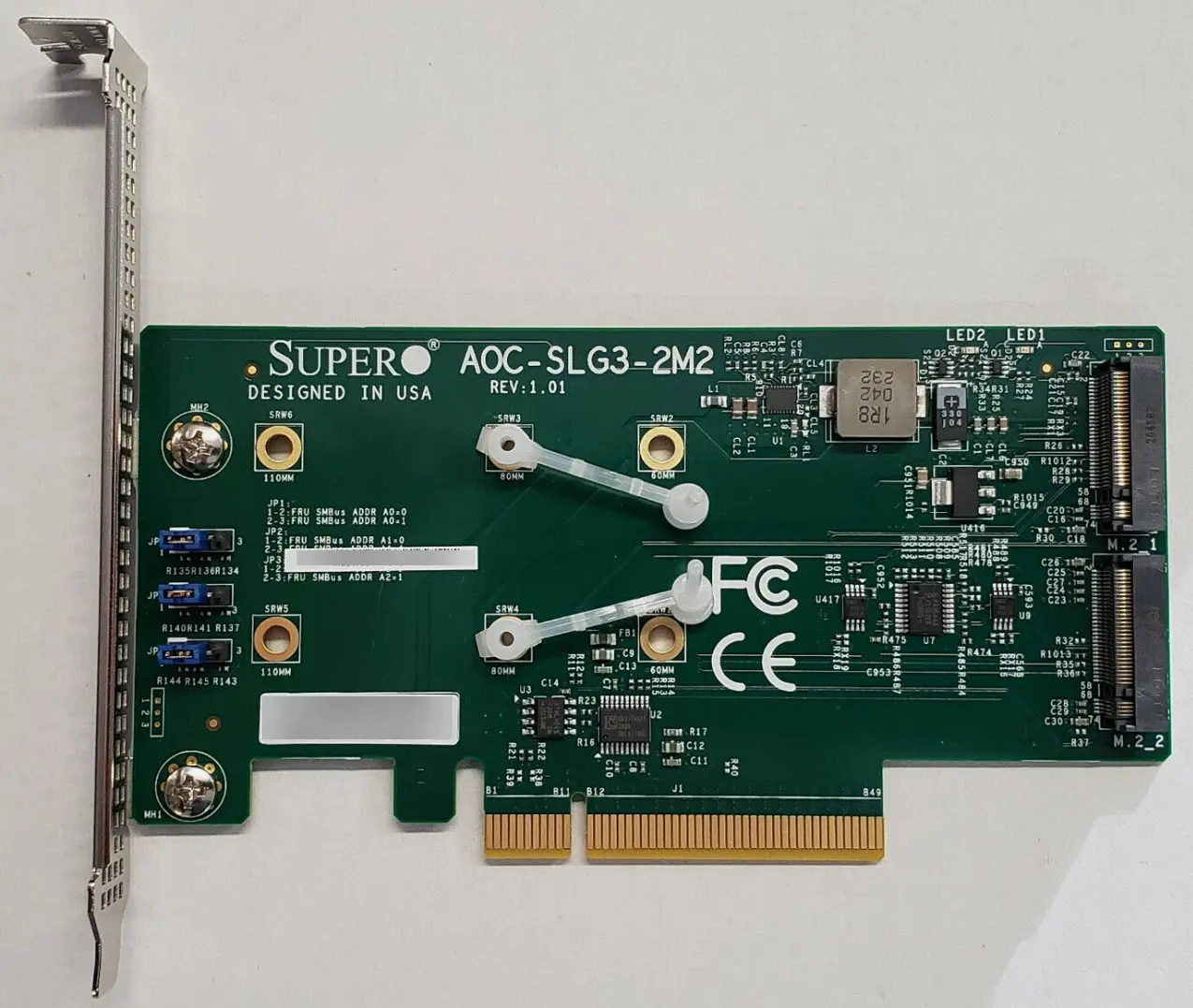 Nvme add in card for m.2 disks