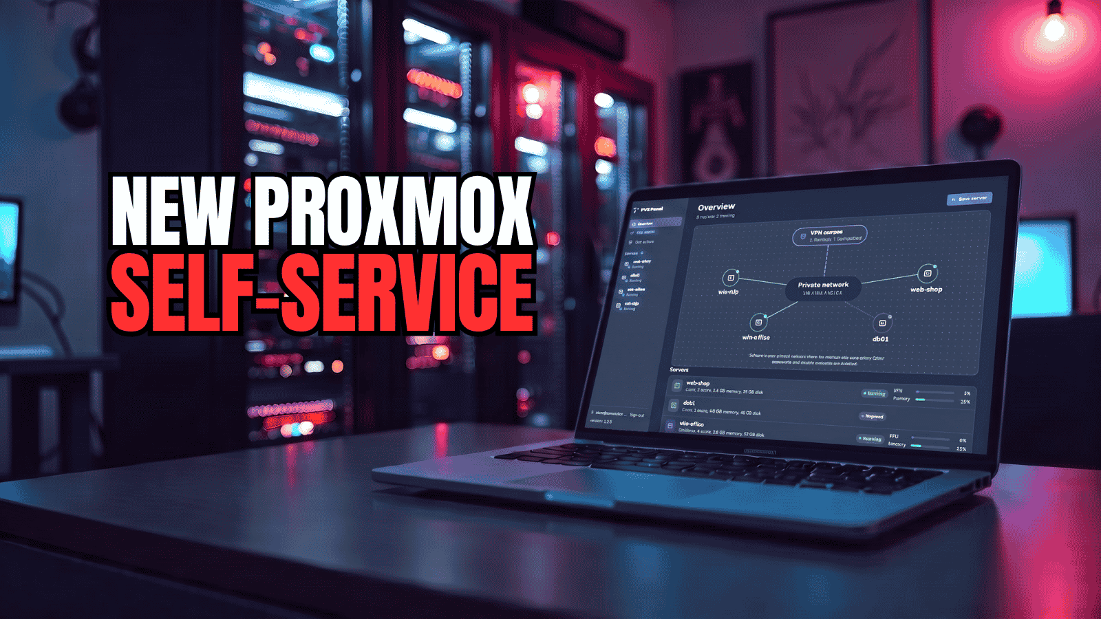 Pve panel proxmox dashboard