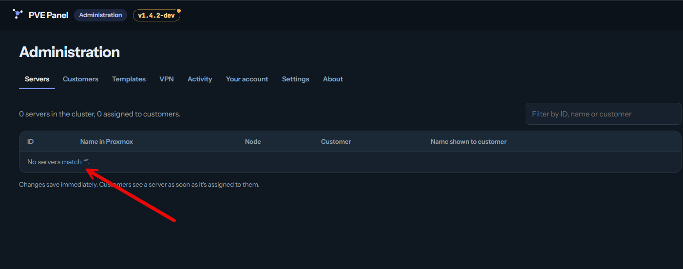 Before adding the vms to the pool