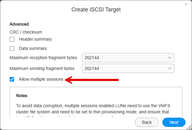 Configuring multipathing