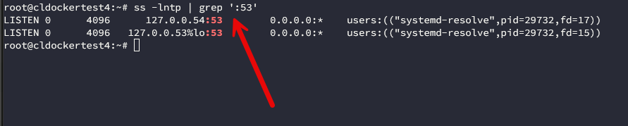 Grepping for a specific port listening on a server