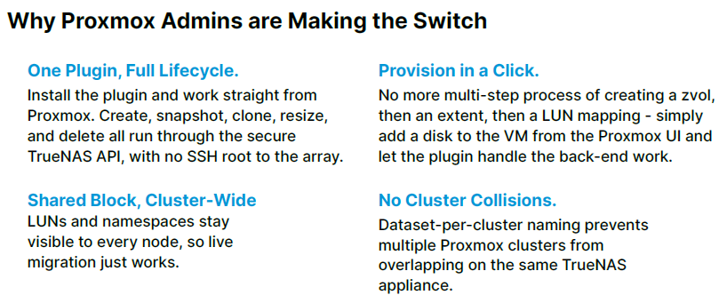 New proxmox plugin for truenas