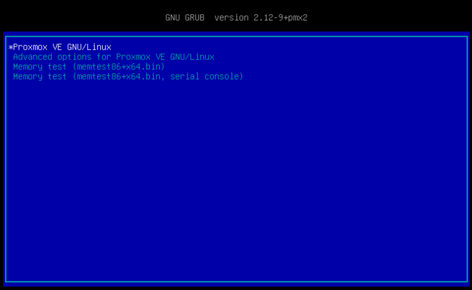 Proxmox ve server host rebooting after the restore