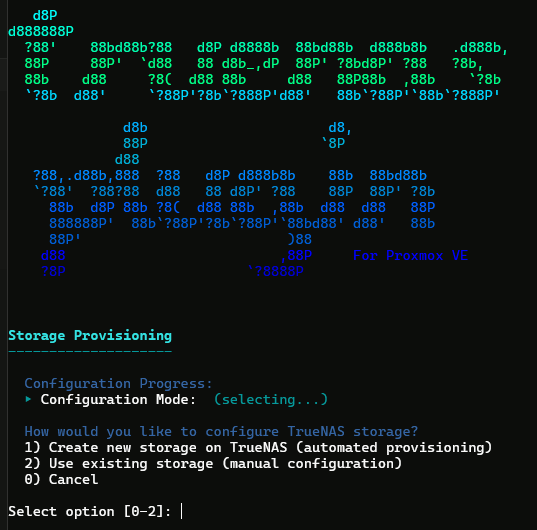 Truenas automated provisioning and storage management