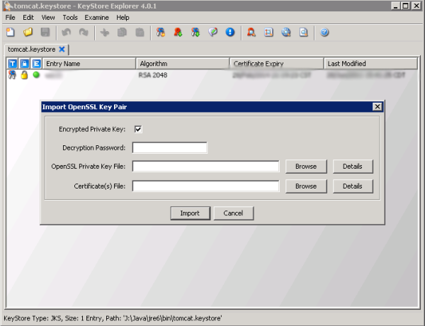 keystore explorer get key password keystore explorer get key password