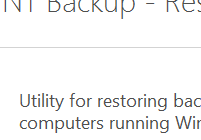 Moving User Profiles to a new server