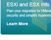 Migrating ESX 3.5 servers to ESXi 4.1 update 1
