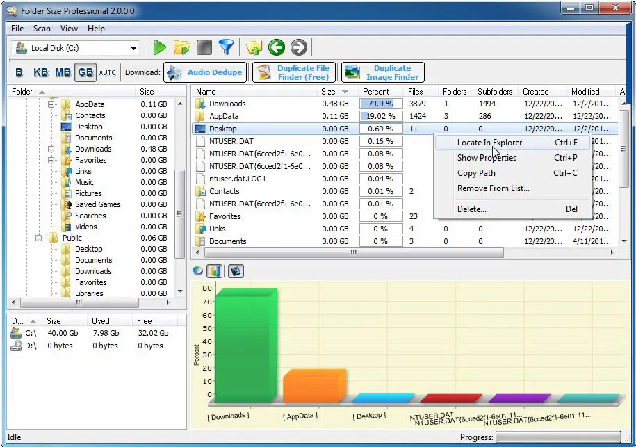 How to quickly find folder sizes taking up disk space - Virtualization ...