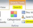 How to see only unread messages Outlook 2010