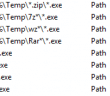 Software restriction policy path rule still blocking allowed programs