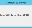 SQL Server local SQL authentication error logged in locally