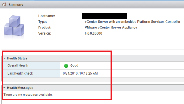 vsphere check disk health on host vsphere check disk health on host
