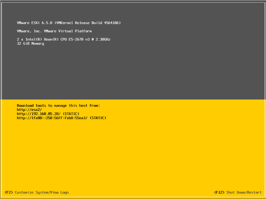 Upgrading VMware ESXi 6.0 to 6.5 - Virtualization Howto