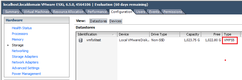 vmfs6_07 How to Create VMFS 6 Datastore in VMware vSphere 6.5