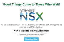 VMUG Advantage EvalExperience adds VMware NSX