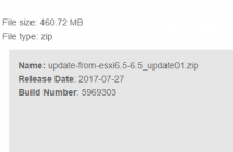 Update VMware ESXi 6.0 to 6.5 with PowerCLI