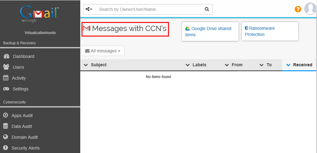 Messages-with-CCNs-detection