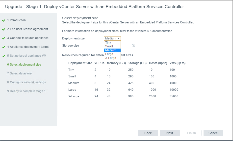 Sizing-options-with-VCSA-upgrade