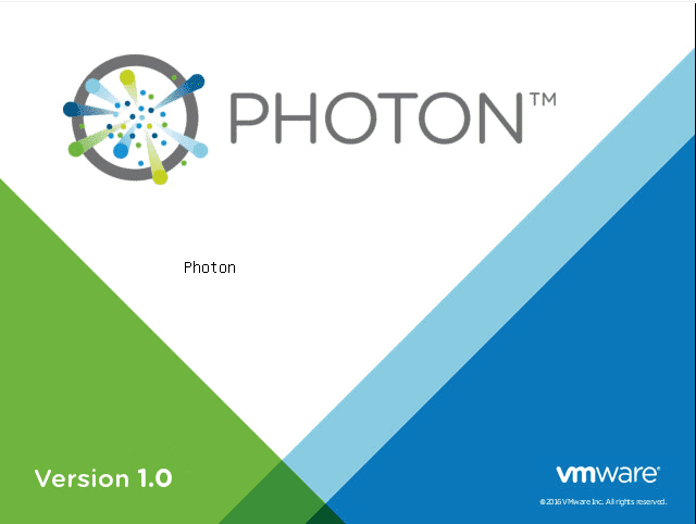 VMware-Photon-OS-1.0-Booting