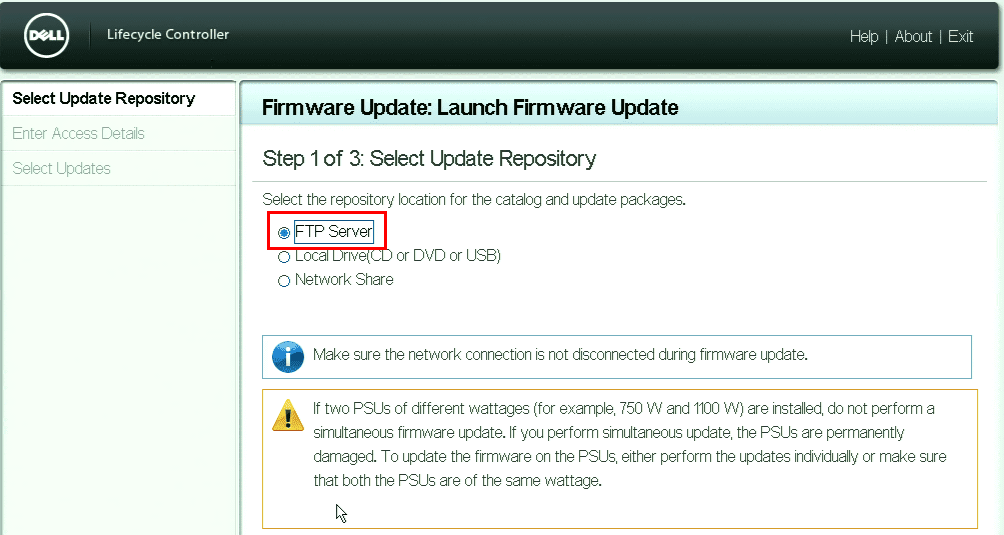 Dell-Lifecycle-Controller-Firmware-updates