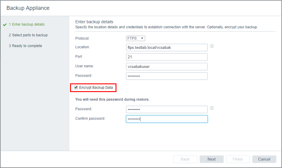 In-flight-and-at-rest-encryption-of-VCSA-6.5-backups