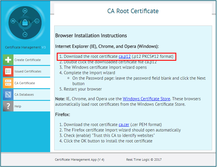 Click-the-link-to-download-the-root-certificate