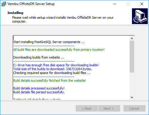 Installation-begins-for-Vembu-OffsiteDR-components