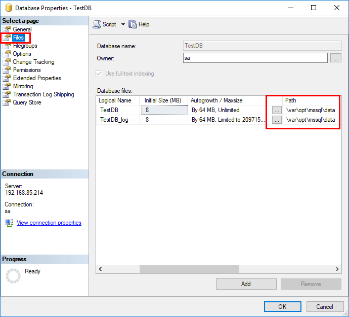 SQL-Server-2017-database-file-location-Ubuntu