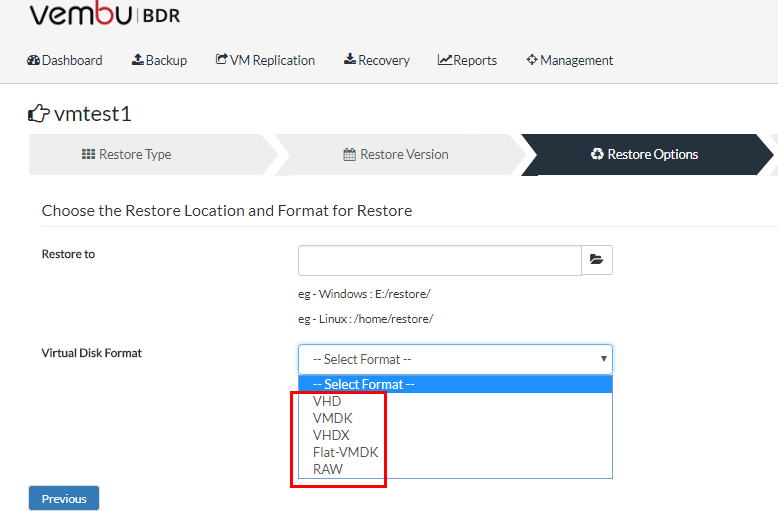 Vembu-BDR-Suite-multi-format-disk-options-for-download