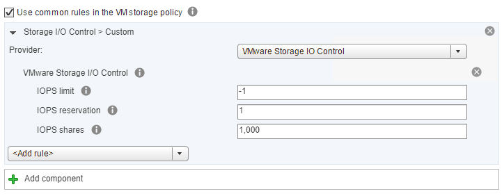 Choosing-custom-in-the-Storage-IO-Policy-SIOC