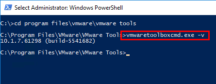 See-Current-VMware-Tools-Version-with-Commandline