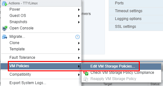 Set-the-storage-policy-on-an-existing-VM