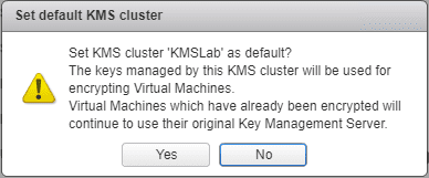 Setting-the-Hytrust-KeyControl-KMS-server-as-default