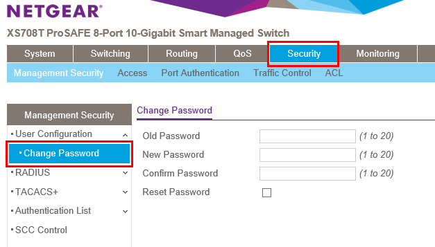 Changing-the-default-password-on-Netgear-XS708-T-switch