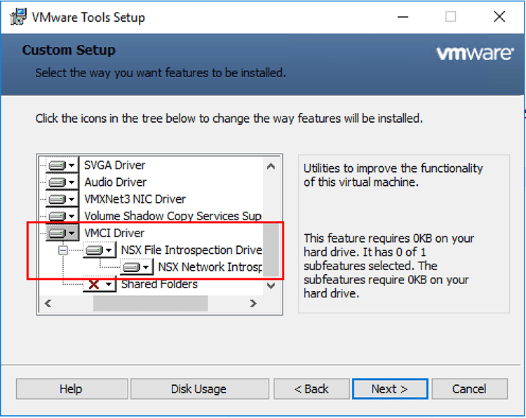 Installing-VMware-Tools-Guest-Introspection