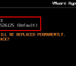 Roll Back VMware Meltdown and Spectre Microcode Patch