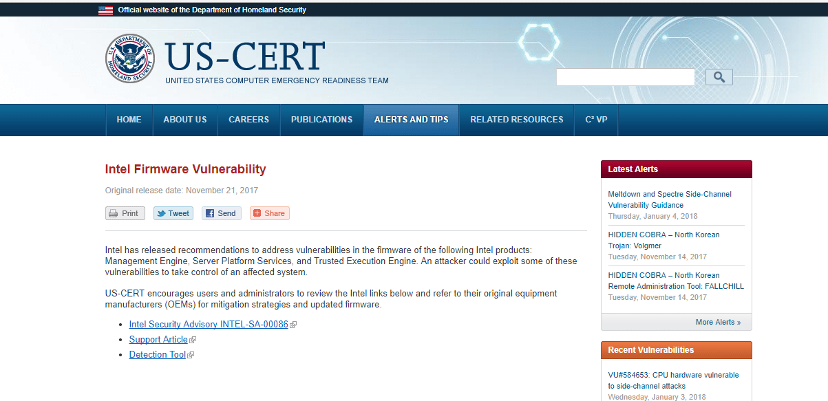 US-CERTs-Intel-Firmware-Vulnerability-Alert