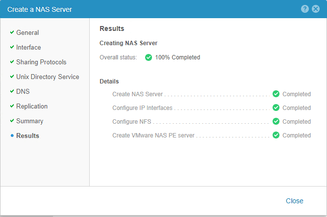 NAS-Server-is-created-successfully