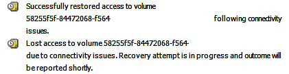 Connectivity-to-datastore-lost