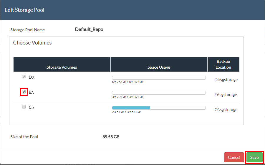 New-disk-added-to-the-storage-pool-saving-changes