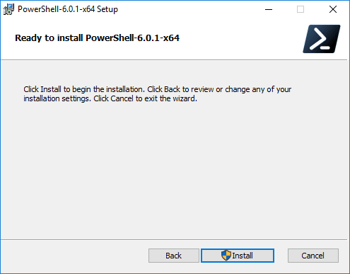 Starting-the-installation-process-of-copying-PowerShell-Core-files