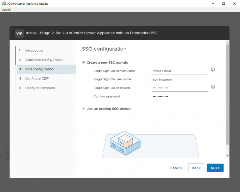 existing vcenter join another sso domain existing vcenter join another sso domain