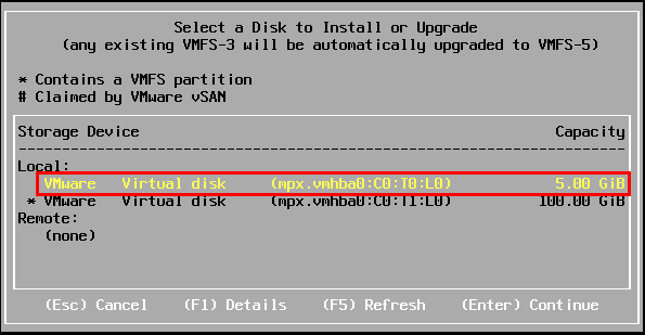 Select-the-disk-with-the-previous-version-of-ESXi
