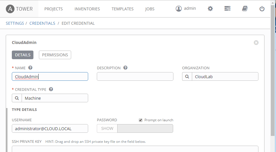Ansible-Tower-kerberos-credentials-for-managing-Windows-Servers