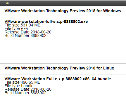 Downloading-VMware-Workstation-Tech-Preview-2018